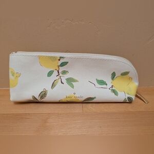 Kate Spade Lemons Pencil Case   LIKE NEW
